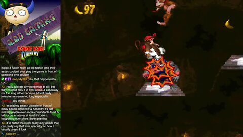 Donkey Kong Country - Riding a roid chad