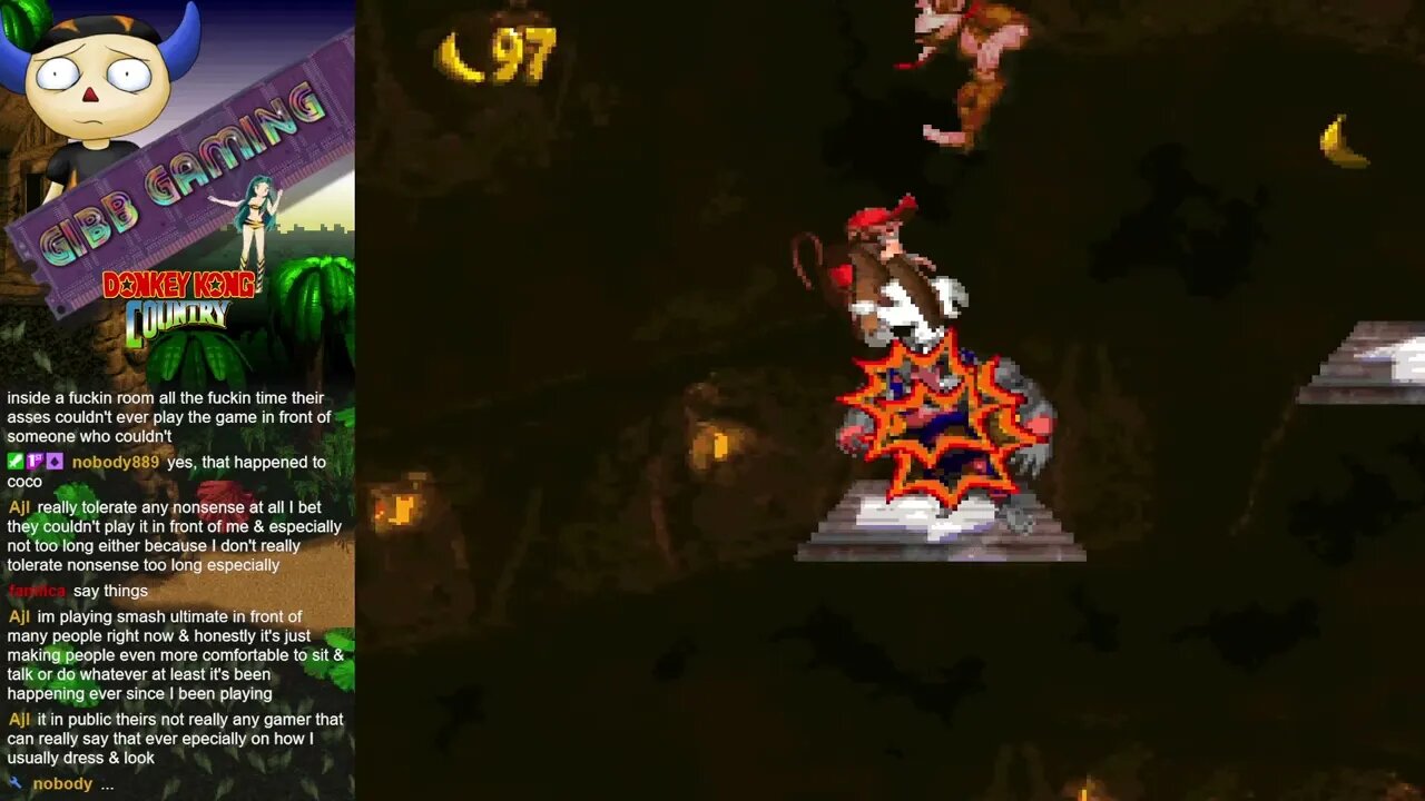 Donkey Kong Country - Riding a roid chad