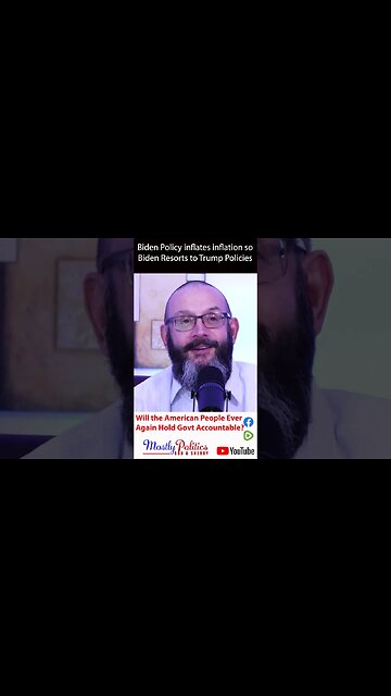 #shorts Biden policies inflate inflation so he reinstates more Trump Policies