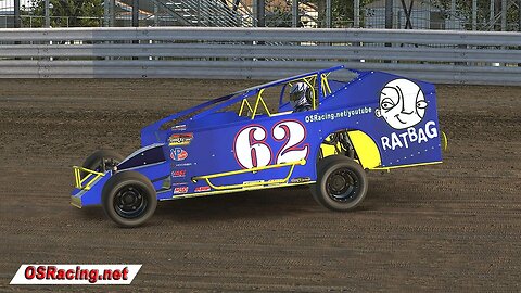 Big Block Modified A/B Setup Testing - OSR vs. iRacing Default - iRacing Dirt #iracing #dirtracing