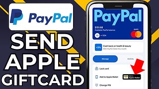 HOW TO TRANSFER APPLE GIFT CARD TO PAYPAL CASH