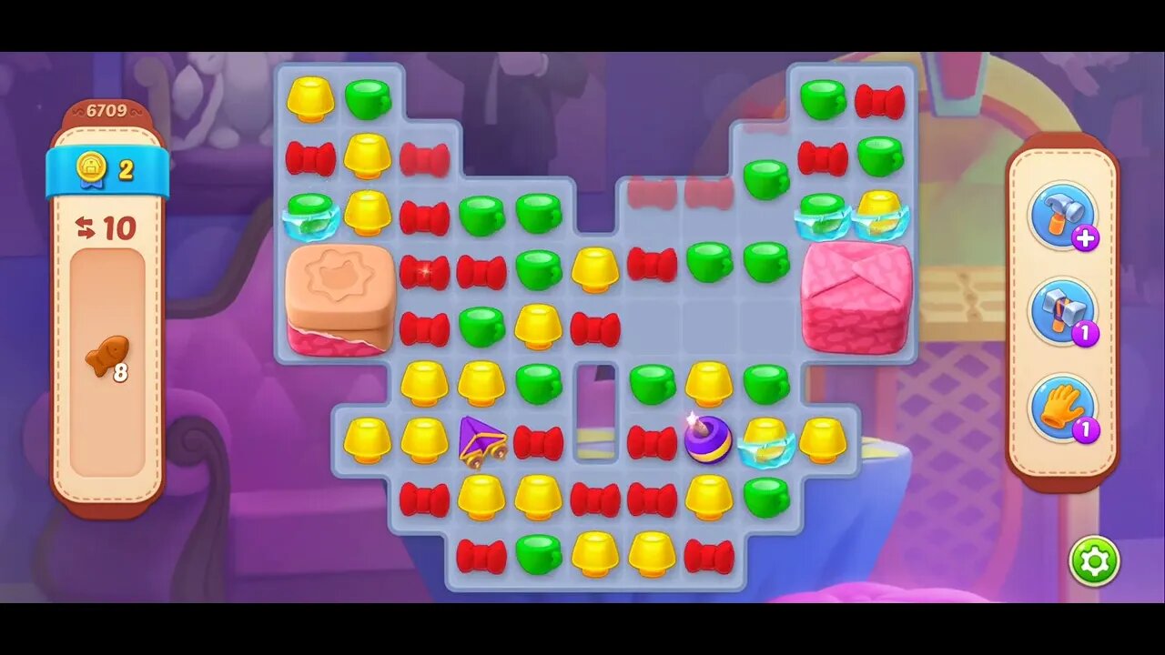 Playrix Homescapes Gameplay Walkthrough Level 6709