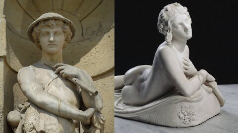 They came alive. Now the marble will look at you!