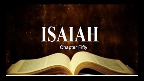 153 Isaiah Chapter 50