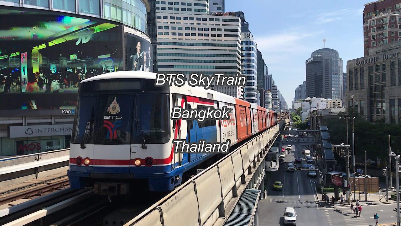 BTS SkyTrain in Bangkok, Thailand