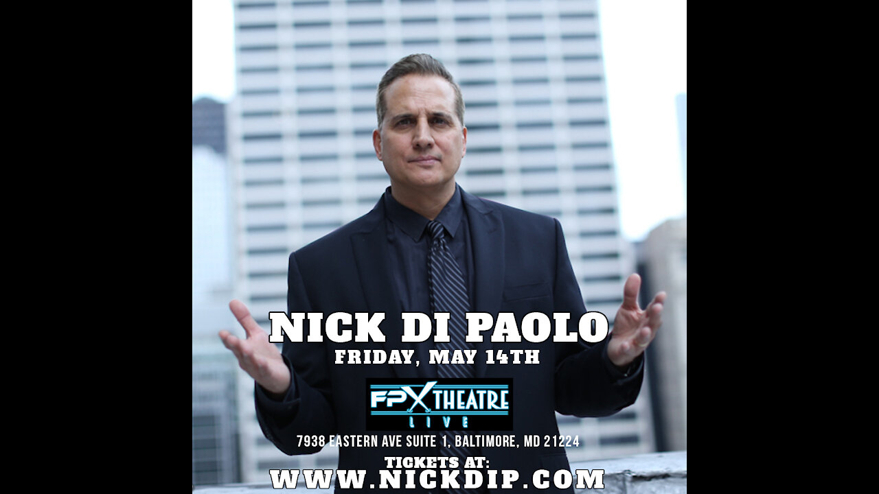 NICK DIPAOLO LIVE! CLEVELAND - BALTIMORE - PHILLY