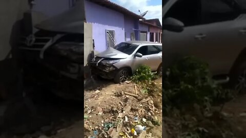 CANTOR MILIONÁRIO DO BREGA SE ENVOLVE EM MAIS UM ACIDENTE DE TRÂNSITO NO MA