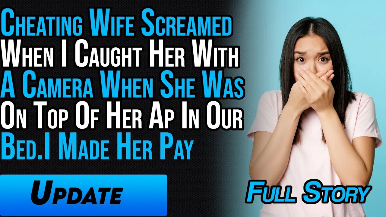 Cheating Wife Screamed When I Caught Her With A Camera When She Was With Her AP In My Bedroom