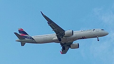 Airbus A321NEO PS-LBA coming from Brasília to Fortaleza