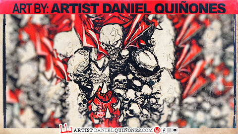 Art Inspiration Vol. 2 | Comic Art Time-Lapse | Art by Artist Daniel Quinones