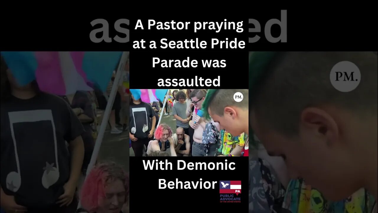 Seattle Pride Assaults Pastor #seattle #pride #parade