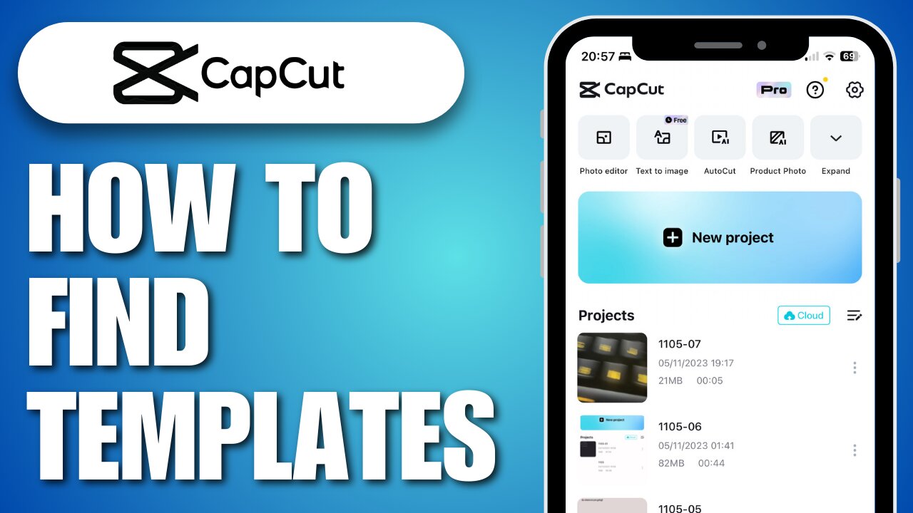 How To Find CapCut Templates