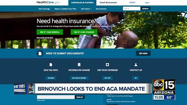 Arizona Attorney General Mark Brnovich looks to end ACA mandate