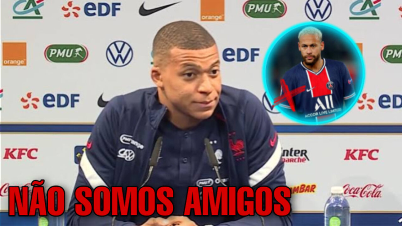 Mbappé no modo sincerão falando sobre NEYMAR | PSG