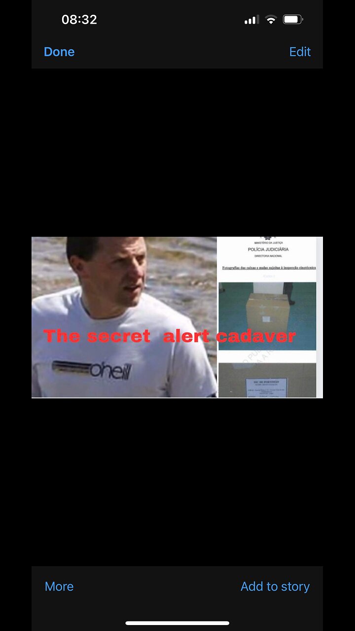 The other McCann cadaver alerts that they hid