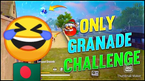 Funny Granade Challenge Free Fire