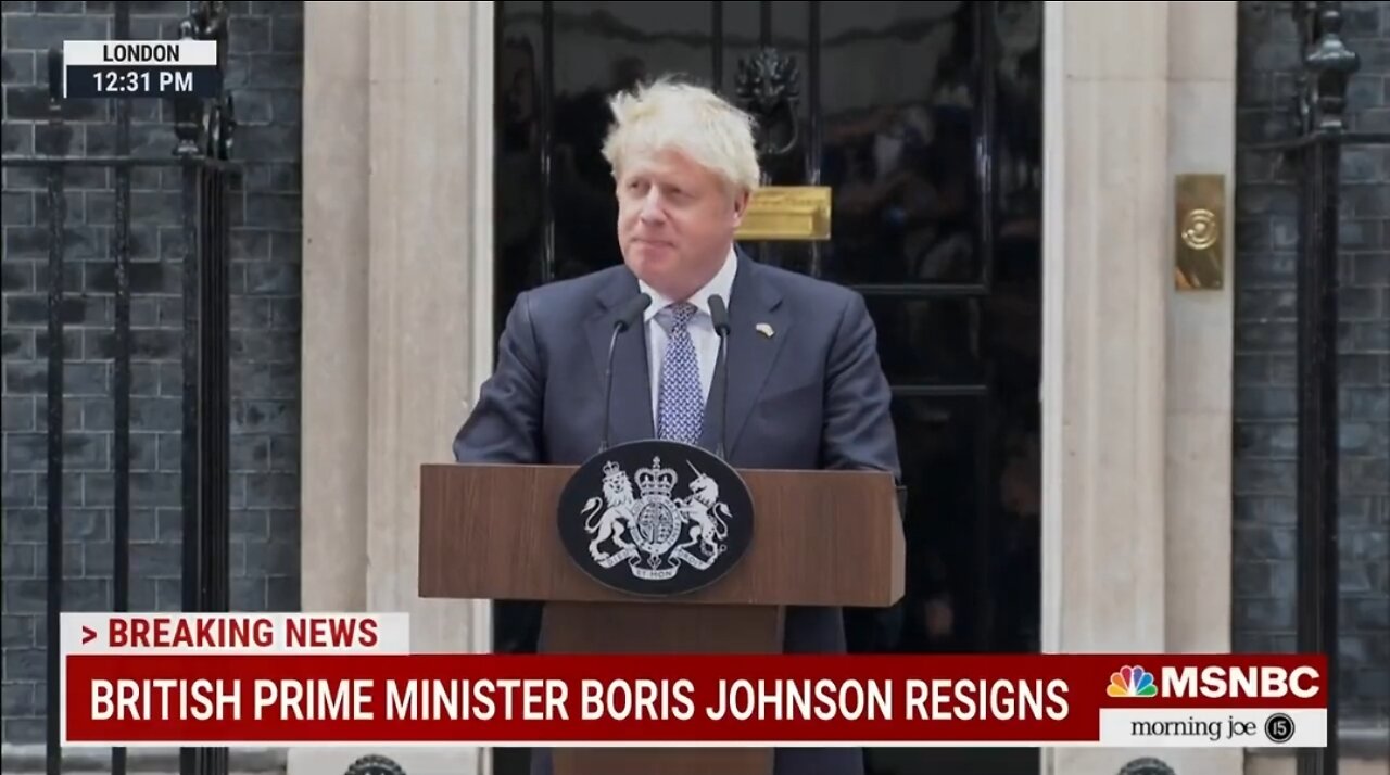 PM Boris Johnson: I'm Stepping Down As Prime Minister