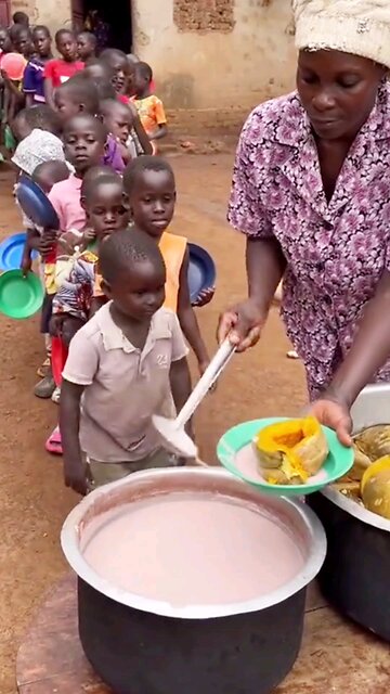 People eat such food when they are poor 😭 It was a lot of trouble