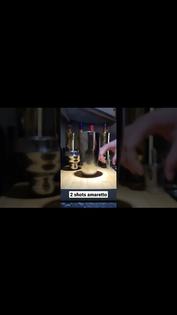 Iced Amaretto Latte!