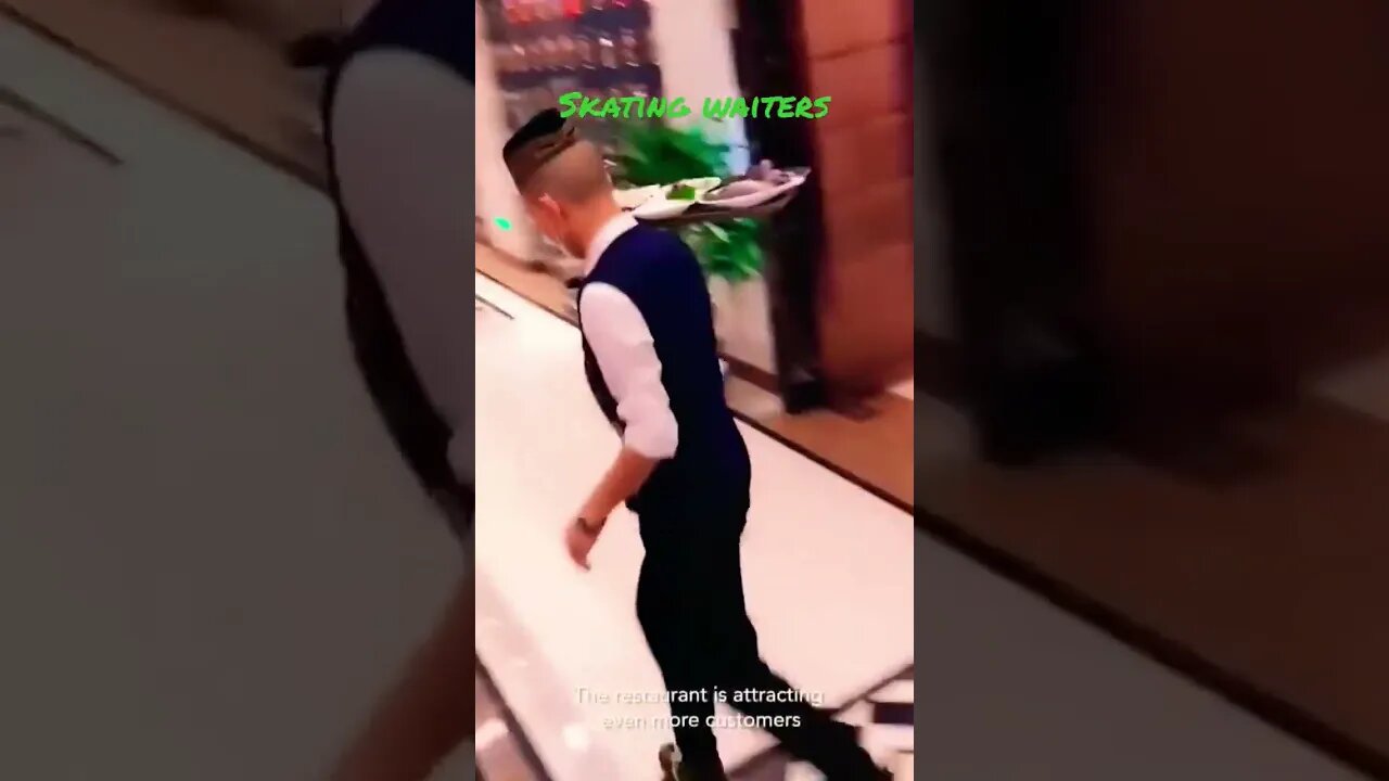 skating waiters