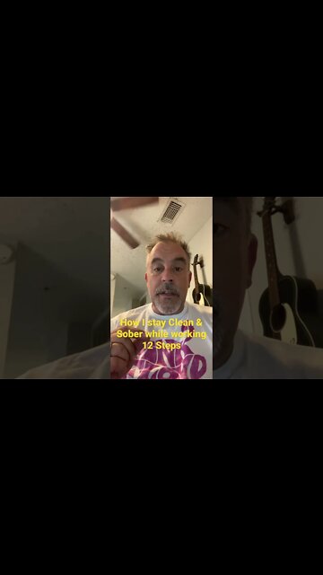 How I stay clean and sober on a daily basis through the program of Alcoholics Anonymous and 12 steps