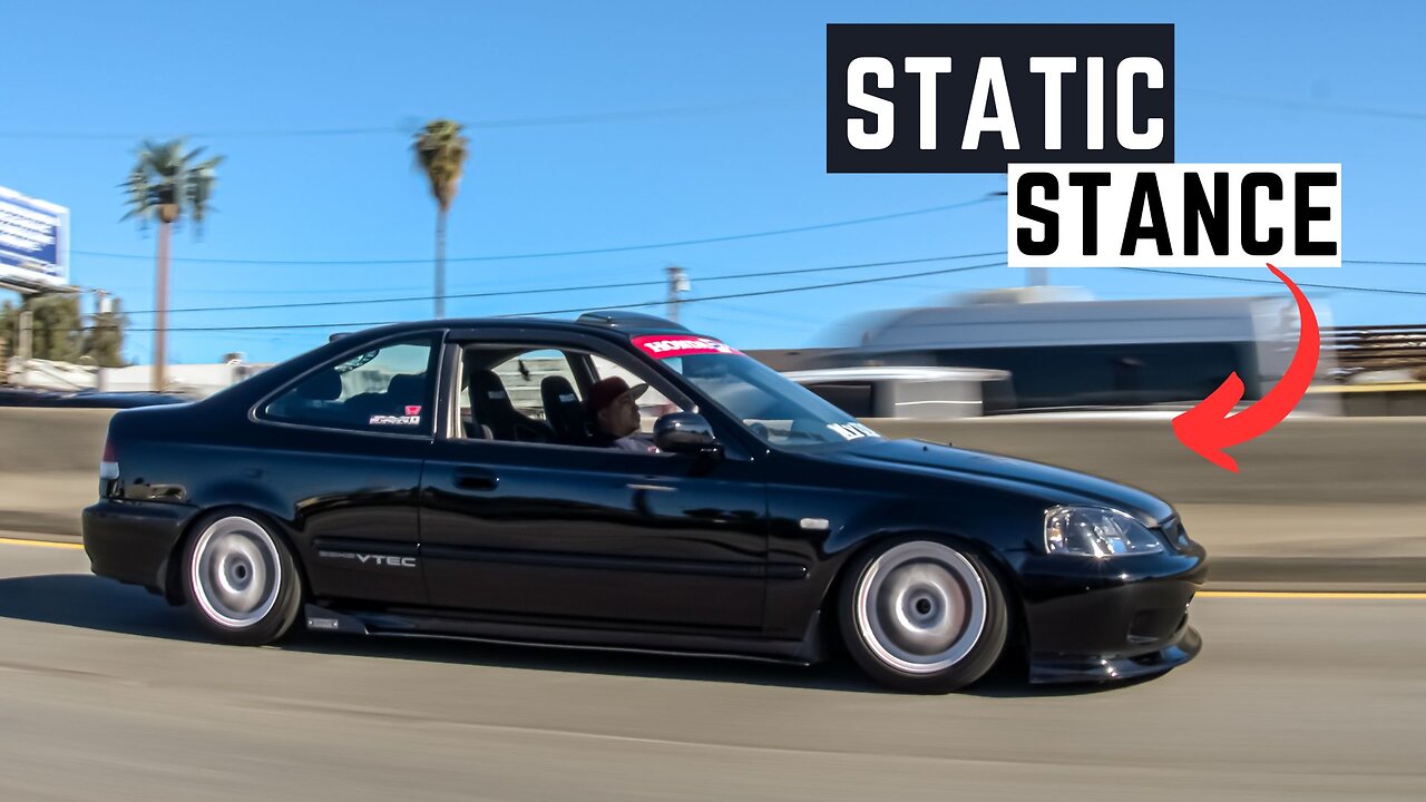 Slammed & Static 1999 Honda Civic Si! NvUs Orange County!