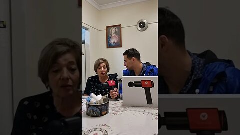 Grandmother Discovers Massage Gun
