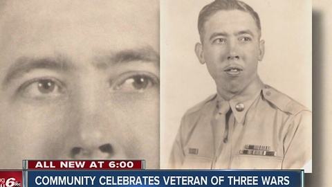 Community holding memorial service for veteran in Franklin