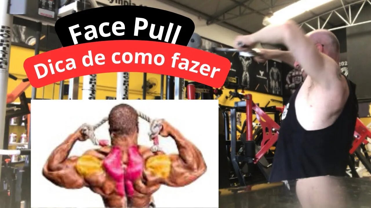 Dica para fazer o facepull corretamente