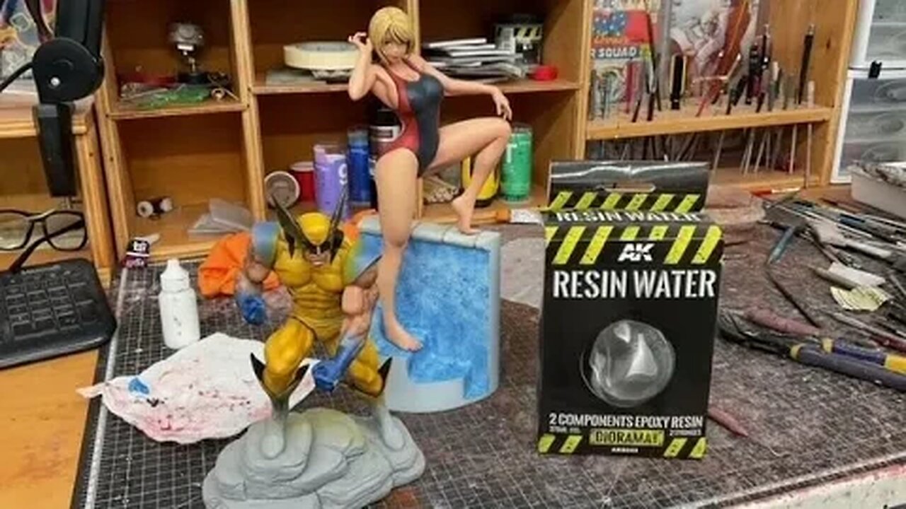 VinceVellCUSTOMS Live Stream - Getting some random stuff done then going to pour the clear resin