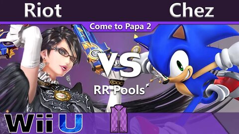 Riot (Bayonetta) vs. CB|Chez (Sonic) - Wii U RR Pools - CTP2