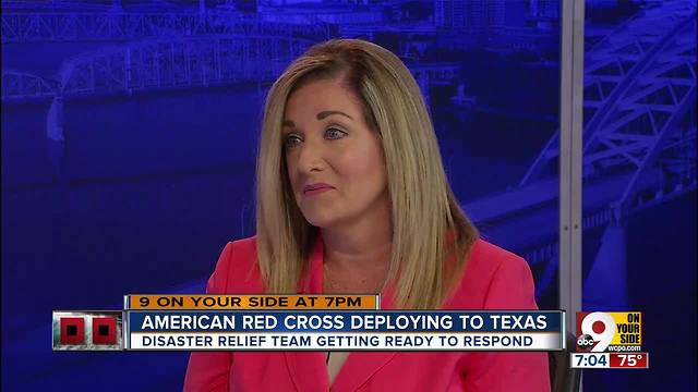 American Red Cross deploying to Texas