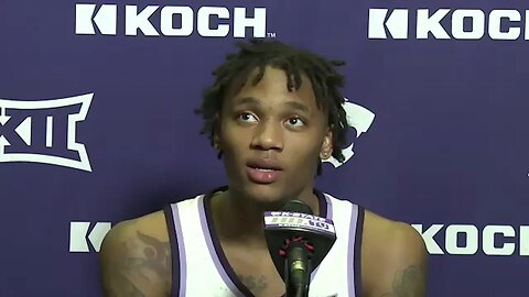Kansas State Basketball | DaJuan Gordon Postgame Press Conference | K-State 61, Iowa State 56