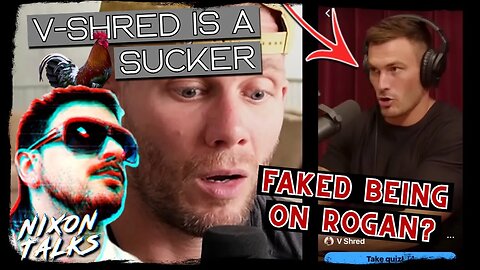 @JamesSmithPT catches V-Shred in a Joe Rogan lie