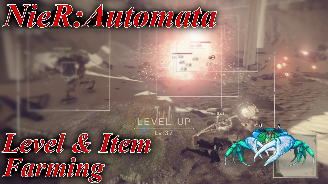 NieR:Automata - Farming Levels & Items