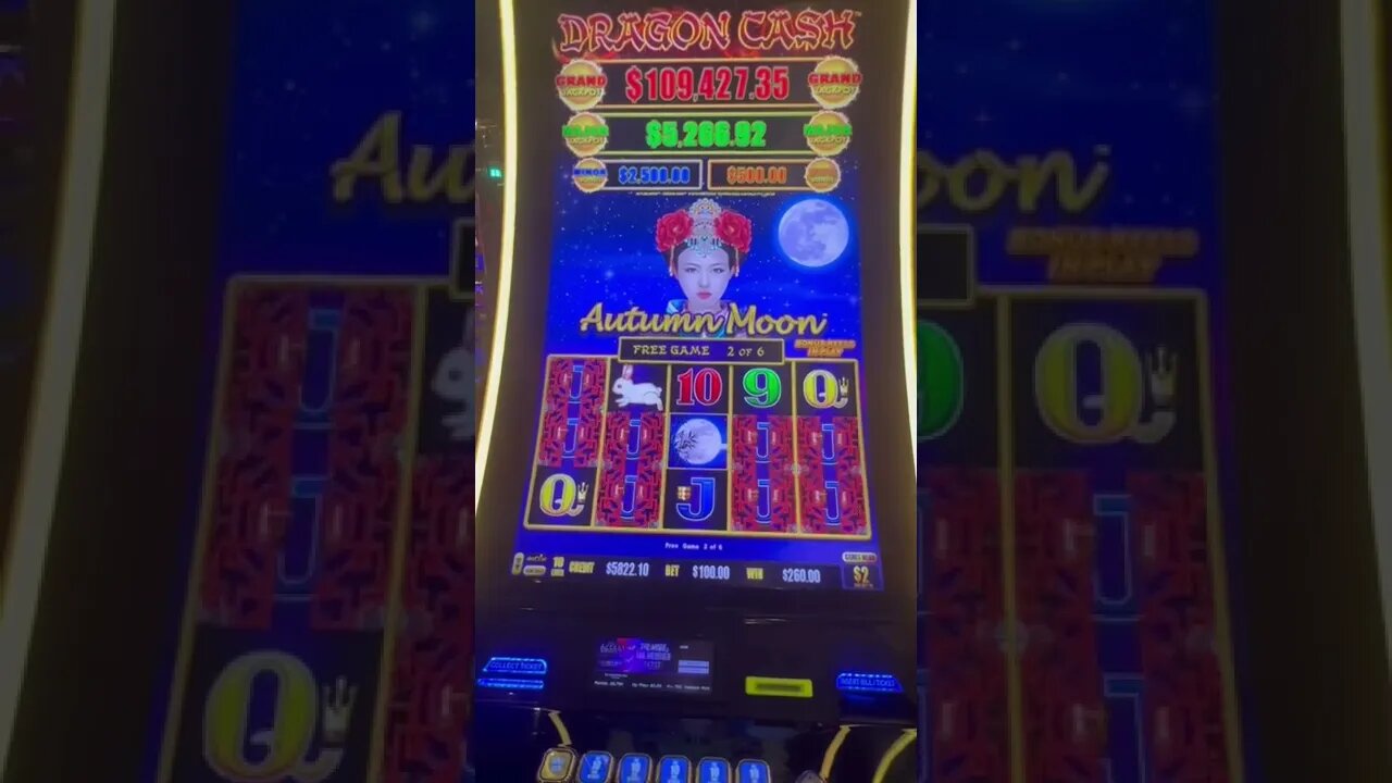 Right on the Money! #shorts #shortsvideo #jackpot# handpayjackpot #handpay #autumnmoon