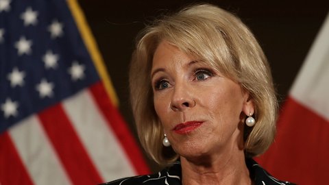 DeVos Fights Back After Critics Take Aim At '60 Minutes' Interview