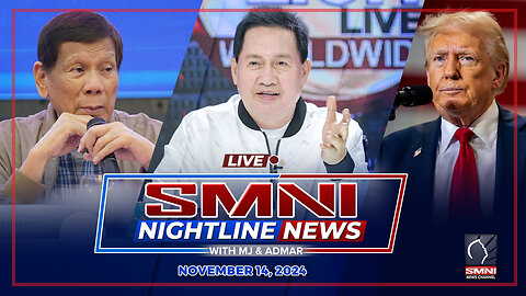 LIVE: SMNI Nightline News with Hannah Jane Sancho & Yna Mortel | November 14, 2024 - Huwebes