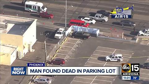 Man found dead under car in Phoenix