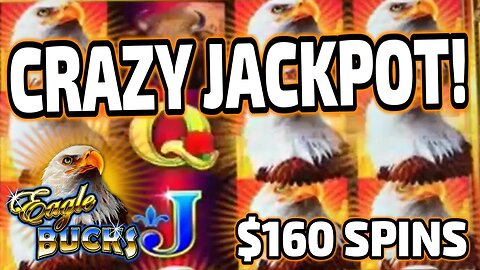 UNLEASH THE POWER OF EAGLE BUCKS! ✦ MASSIVE SLOT JACKPOT CAUGHT LIVE ON CAMERA!