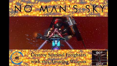 No Man's Sky - Wipe Out Sentinel Ships in Seconds with this Amazing Weapon