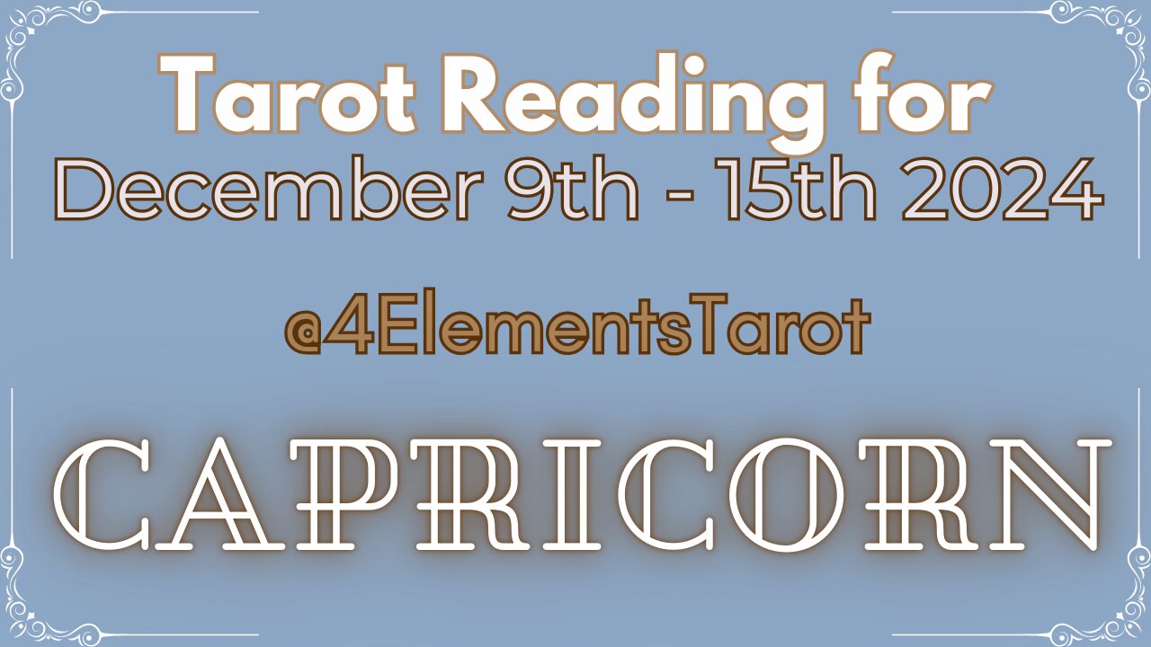 Capricorn Tarot: Decisive Action, Intellectual Clarity & Ambition