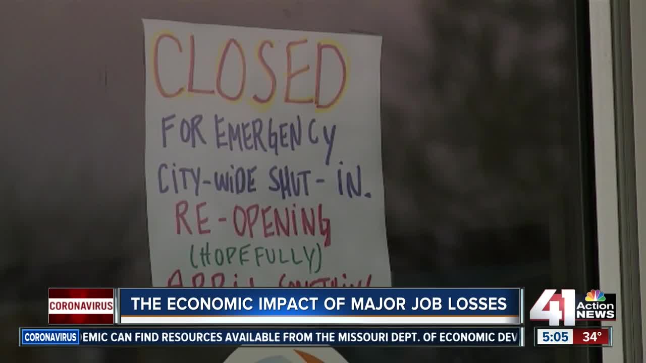 The economic impact of major job losses