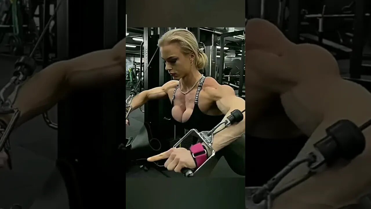 OMG😲 Super Hard workout 🔥by strong & beautiful female bodybuilder PAULA RANTA 💞#ifbbpro #shorts 🔥