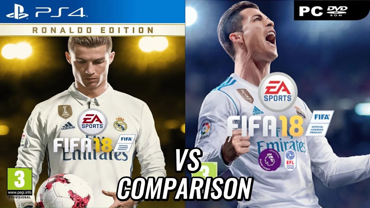 FIFA 18 PS4 Vs PC