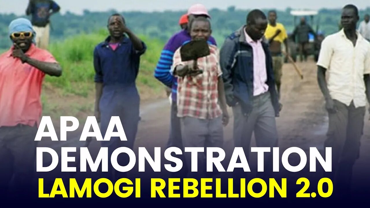 Apaa Demonstration: Call to Defend Lamogi Rebellion 2.0 | Lucky Bosmic Otim