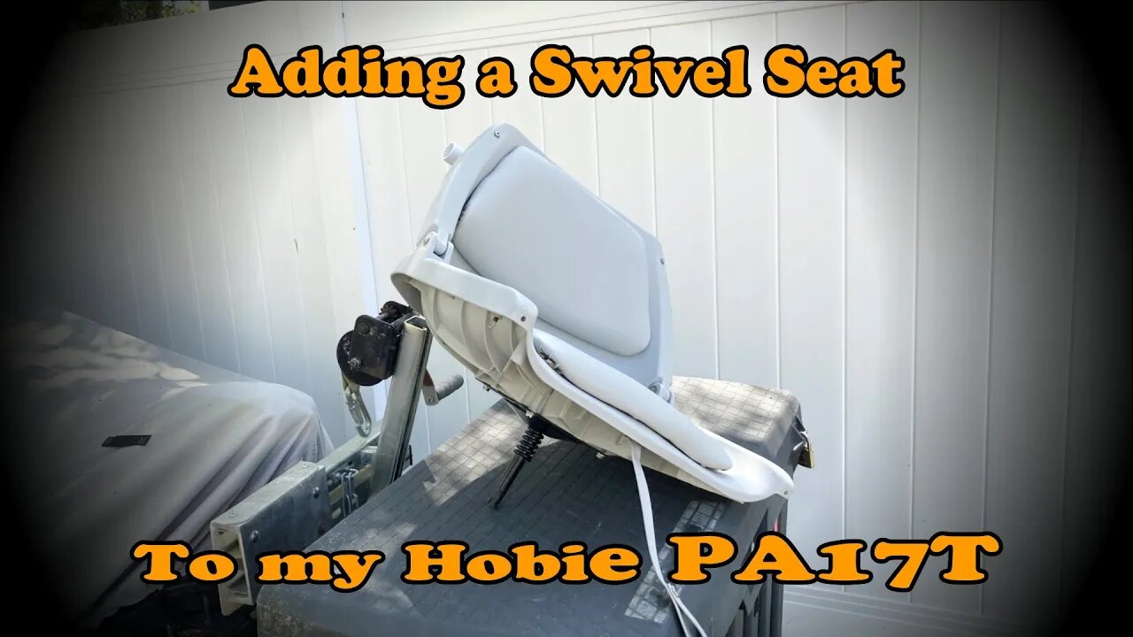 Adding a Swivel Seat to my Hobie PA17t - Florida Fish Hunter