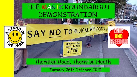 The Magic Roundabout Demonstration: Thornton Heath!