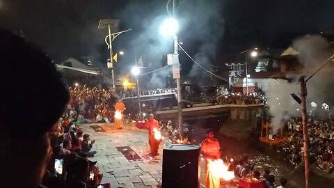 Aarati at Pasupatinath Temple