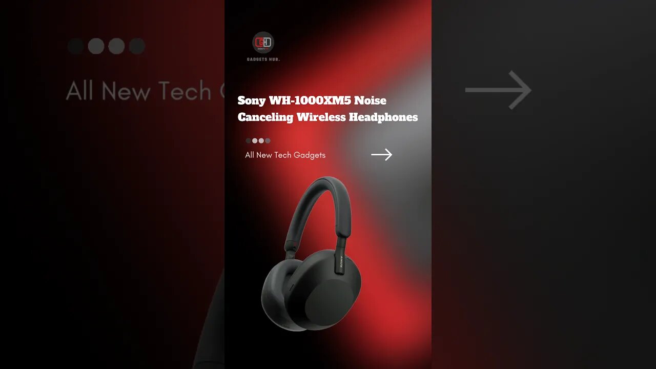 Sony WH-1000XM5 Noise-Canceling Wireless Headphones #sony #wireless #sonyheadphones #sonymusic